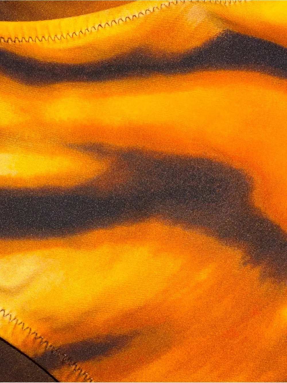 SKIMS Roberto Cavalier Dipped Tie Bottom in tiger face print size Large